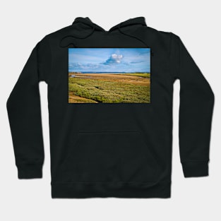 Wonderful Vast Sandy Landscape - Coastal Scenery - Burry Port Hoodie